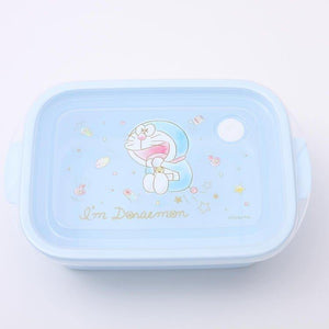 日本製 哆啦A夢雙層保鮮盒(2入組)｜密封盒配菜容器 透明保鮮盒 - 富士通販