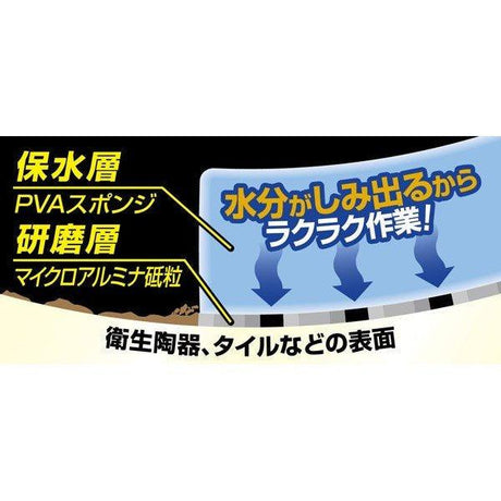 日本製Aion陶瓷去汙擦｜衛浴磚潔水垢清磁海綿 - 富士通販