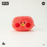 BT21 minini 絨毛 小物收納包｜零錢包 包包吊飾 AirPods包 - 富士通販