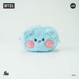 BT21 minini 絨毛 小物收納包｜零錢包 包包吊飾 AirPods包 - 富士通販