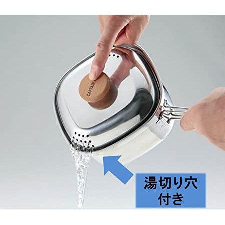 Captain Stag 鹿牌 不銹鋼鍋 泡麵鍋 泡麵碗 把手鍋 瀝水碗 露營鍋 露營用品 - 富士通販