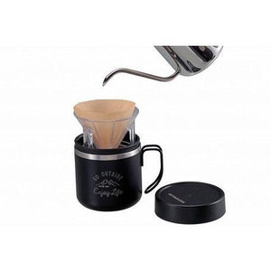 CAPTAIN STAG 鹿牌 露營 單人咖啡過濾器 | 手沖咖啡 咖啡濾網 - 富士通販