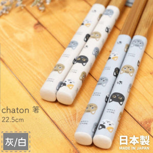 CHATON貓咪木筷｜木筷 筷子 - 富士通販
