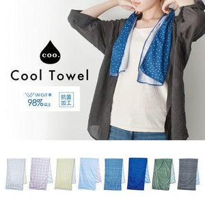 日本 COO.雙面設計涼感巾｜防曬 降溫 運動毛巾 - 富士通販