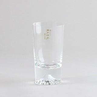 日本田島硝子EDO GLASS富士山啤酒杯 - 富士通販