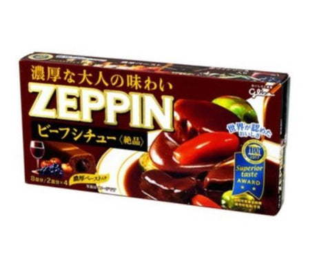 glico 格力高 ZEPPIN 日本製日式咖哩｜即期品出清 - 富士通販