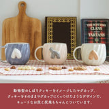 日本 BISQUE 質感動物立體造型馬克杯390ml 三款 貓咪杯子 可愛馬克杯 兒童水杯