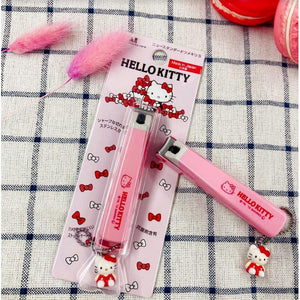 日本KAI 貝印｜ Hello Kitty粉色吊飾款指甲剪 - 富士通販