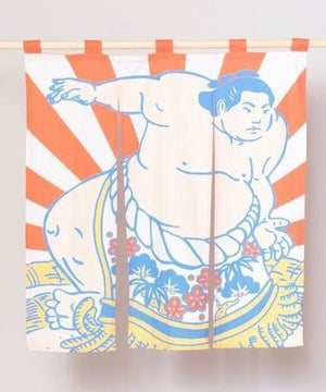 日本文化【Kaya】Japoni Noren 日式風格門簾-(相撲) - 富士通販