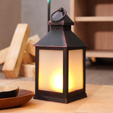 LED FIRE LANTERN 仿火焰露營燈 | 咖啡仿白 LED燭火造型燈 裝飾燈 露營美學 - 富士通販