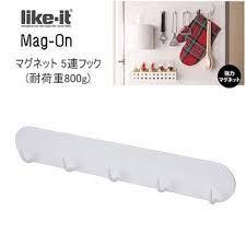日本製Like-it Mag-On冰箱磁鐵掛勾｜ 廚房居家收納掛鉤磁鐵 - 富士通販