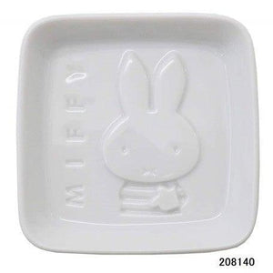 日本製造 miffy 米飛兔可愛造型醬油碟 | 日本製 陶器小菜碟 - 富士通販