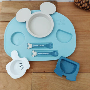 日本製 迪士尼米奇 兒童餐盤組套 | 日本製造 米老鼠 孩童餐具組 - 富士通販