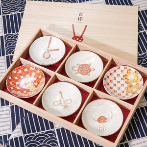 日本製造 六宮格禮盒餐盤 | 搬家喬遷禮新居落成 婚慶禮盒 過年祝賀禮品 - 富士通販