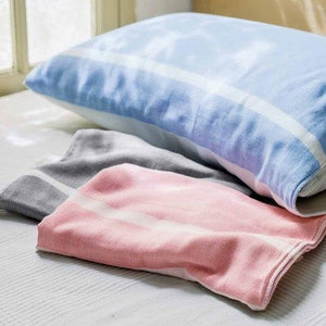 日本今治 | 純棉透氣枕巾 親膚材質 - 富士通販
