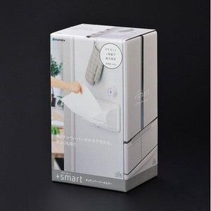 日本製造 黑色 磁鐵吸盤式廚房紙巾盒 | 日本製 餐巾紙 擦手巾 - 富士通販