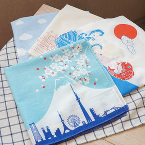 日本製 純棉 手帕毛巾 | 手帕 | 手帕巾 - 富士通販