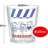 osamu goods 原田治透明水杯 - 富士通販