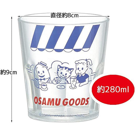 osamu goods 原田治透明水杯 - 富士通販