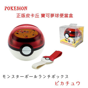 日本POKÉMON寶可夢球便當盒 附束帶 - 富士通販