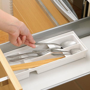 日本製 Richell Totono 廚房抽屜餐具收納盒 - 富士通販