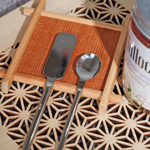 日本製 SALUS 不鏽鋼 餐具組｜咖啡匙 長柄攪拌匙 叉子 調味匙 糖勺 抹刀 - 富士通販