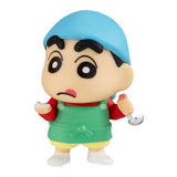 日本 BANDAI 萬代 蠟筆小新料理公仔 扭蛋 公仔 模型 小新 小白 動感超人