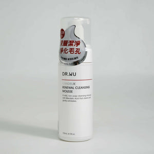 醫美 DR.WU 杏仁酸煥膚潔顏慕斯 150ml｜控油洗面乳 抗痘洗面乳