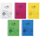日本 LIHIT LAB 水滴系列 A6專用17孔活頁筆記本 | N-1665 附70入內頁