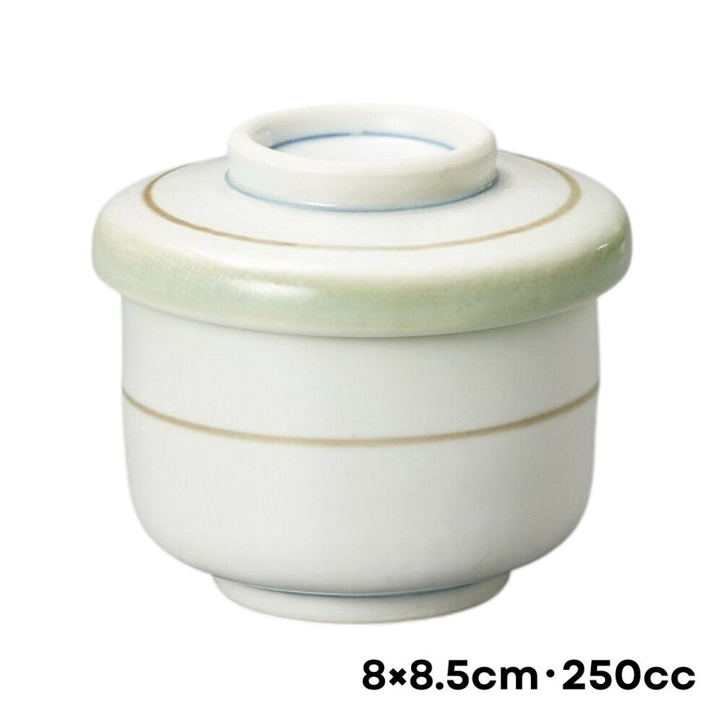 日本製 美濃燒 含蓋茶碗蒸碗 多款可選 | 蒸蛋 茶碗蒸 可放電鍋 陶瓷 奶酪杯