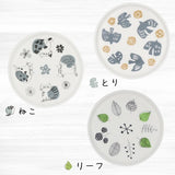 日本製 小倉陶器 Nordic 北歐風格 馬克杯 豆皿 | 飛鳥 樹葉 貓咪
