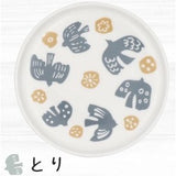 日本製 小倉陶器 Nordic 北歐風格 馬克杯 豆皿 | 飛鳥 樹葉 貓咪