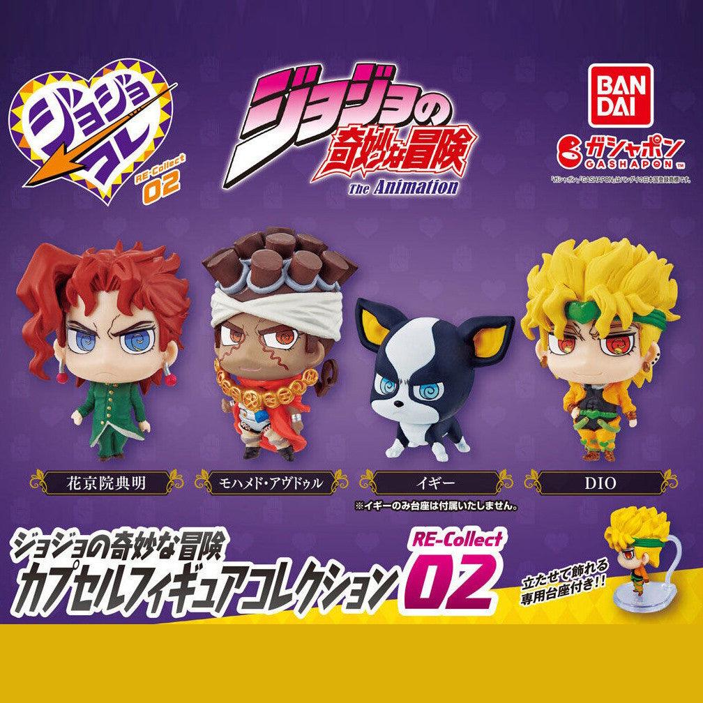 日本 BANDAI 萬代 JOJO的奇妙冒險 RE公仔P2 花京院 迪奧 DIO