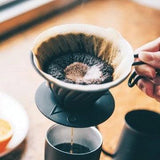 日本製 Hario V60 戶外用不鏽鋼咖啡濾杯 1-4杯份 銀色｜濾杯 咖啡濾網 咖啡濾器