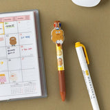 韓國 Romane 三色中性筆0.4mm | 原子筆 造型原子筆 按壓原子筆 韓國文創