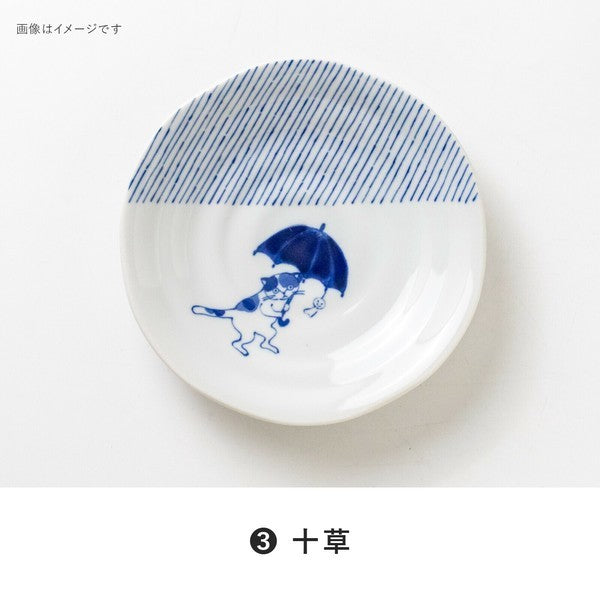 日本製 美濃燒 SHICHITA 和風貓咪碗盤 四款 | 陶瓷碗盤 漂亮的碗 貓奴 碗盤
