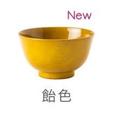 日本製 羽反全木目 木紋樹脂碗 大容量 800ml | 耐熱防摔 輕量碗 露營湯碗 兒童碗