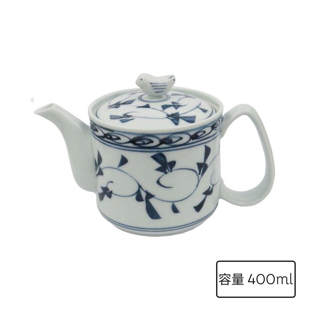 日本製 波佐見燒 陶瓷茶壺 附濾網│花茶壺 泡茶壺 茶具