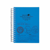 日本 LIHIT LAB 水滴系列 A6專用17孔活頁筆記本 | N-1665 附70入內頁