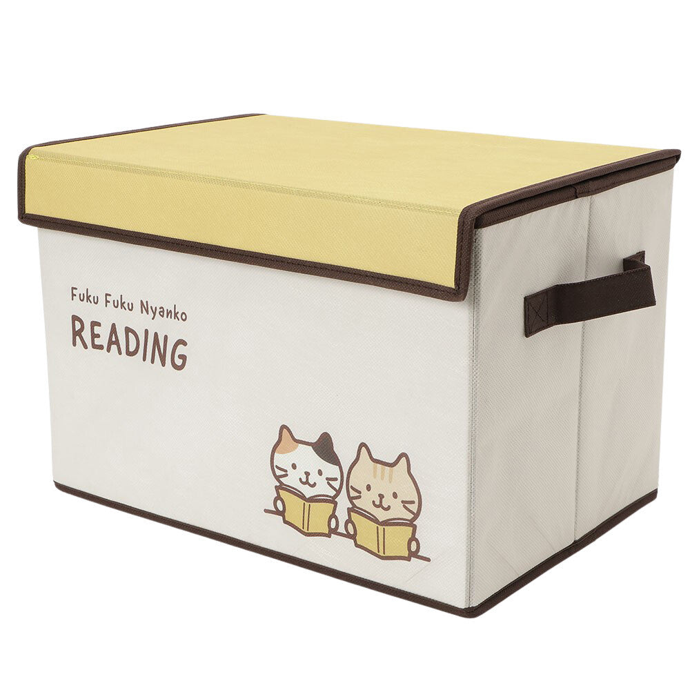 HAPiNS 貓咪 不織布收納盒︱整理盒 衣納收納 布抽 雜貨