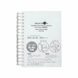 日本 LIHIT LAB 水滴系列 A6專用17孔活頁筆記本 | N-1665 附70入內頁