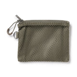 日本 無印良品 MUJI 聚酯纖維卡片夾 黑色 8x12cm 零錢包 可掛包包 卡片零錢包