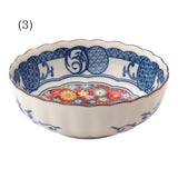 日本製 Marusan Kondo 美濃燒 藍染小花紋4.5吋碗 | 陶瓷碗 湯碗 飯碗