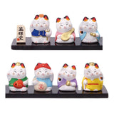 藥師窯 招財貓七福神擺飾︱吉祥物 緣起物 招福 招財