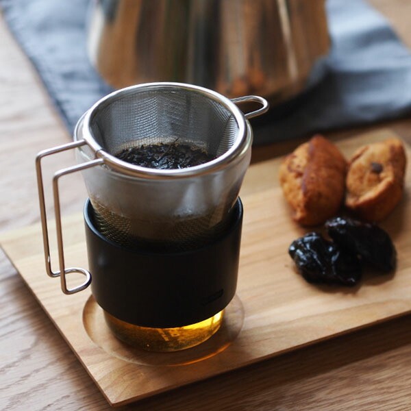 日本製 SALUS 雙層不鏽鋼 深型濾茶網 | 2種尺寸 濾茶器 桌用型