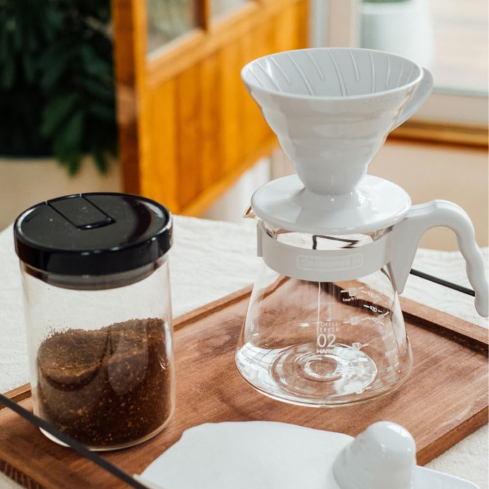HARIO V60 02 濾杯咖啡壺組︱四件組 咖啡壺 濾杯 濾紙 量匙 咖啡器具