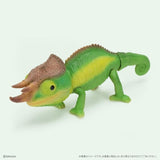 日本 生物大圖鑑 變色龍 扭蛋 動物模型 爬蟲公仔 可動模型