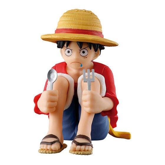 日本 等待中航海王 扭蛋 模型 公仔 航海王 海賊王 魯夫 艾斯
