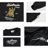 日本代購 POWER TO THE PEOPLE 老虎刺繡 大學t長袖 男女皆宜 日系大學t 男生上衣