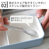 日本製 IPPINSHA 莫蘭迪色系不鏽鋼叉匙餐具兩件組